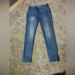 Soft Surroundings Supremely Soft Pull-On Skinny Jeans Women's Size XS Blue 2EQ77